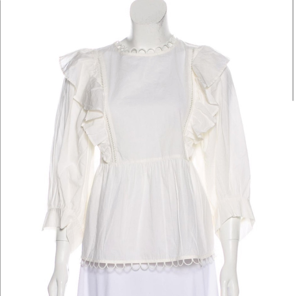 Apiece Apart ‘Likhi’ Cotton Blouse - Picture 3 of 6